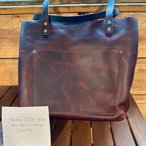 Portland Leather Goods LAVA tote